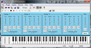 Big Blue Delay screenshot