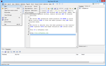 Big Data IDE screenshot 2