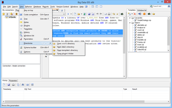 Big Data IDE screenshot 5