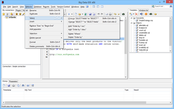 Big Data IDE screenshot 6