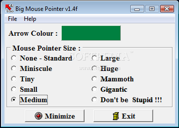 Big Mouse Pointer screenshot 2
