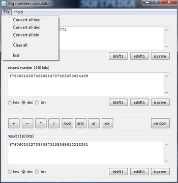 Big Numbers Calculator screenshot 2
