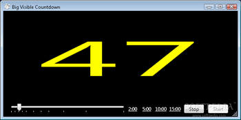 Big Visible Countdown screenshot