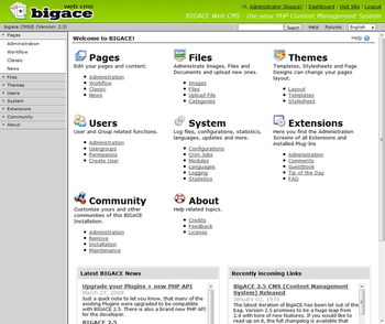 BIGACE screenshot 3