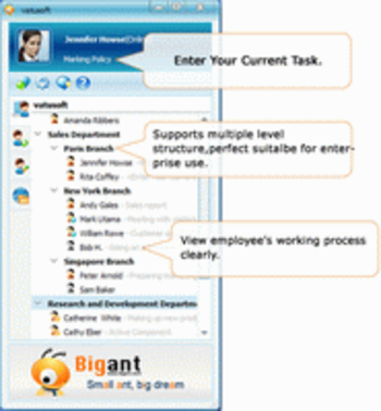 BigAnt Messenger Pro version screenshot 2