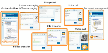 BigAnt Office Instant Messaging Server screenshot