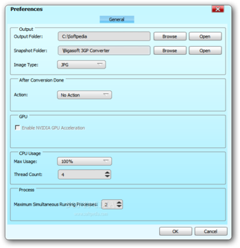 Bigasoft 3GP Converter screenshot 14