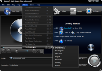 Bigasoft DVD Ripper screenshot 4