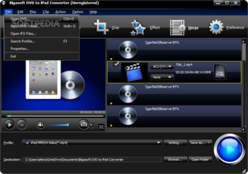 Bigasoft DVD to iPad Converter screenshot 11
