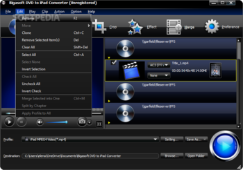 Bigasoft DVD to iPad Converter screenshot 12