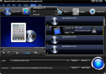 Bigasoft DVD to iPad Converter screenshot 15