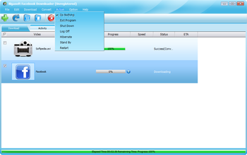 Bigasoft Facebook Downloader screenshot 8