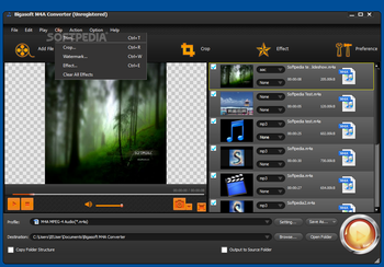 Bigasoft M4A Converter screenshot 4