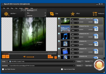 Bigasoft M4A Converter screenshot 6