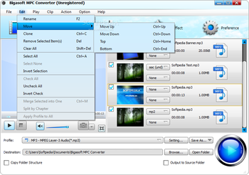 Bigasoft MPC Converter screenshot 7