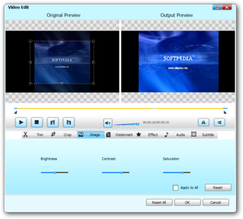 Bigasoft QuickTime Converter screenshot 5