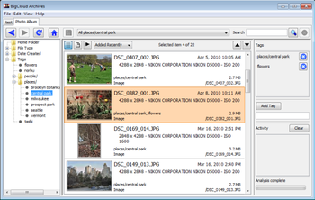BigCloud Archives screenshot