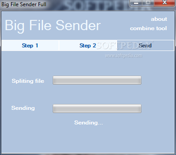 BigFileSender screenshot 3