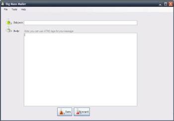 Bigg Mass Mailer screenshot