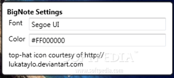 BigNote screenshot 2