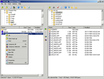 BigSpeed Zip OCX screenshot