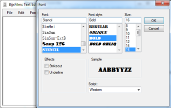 BijxFilms TextEdit screenshot 3