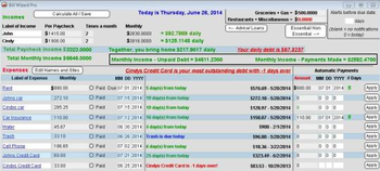 Bill Wizard Pro screenshot
