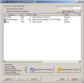 Bill2's Process Manager Portable screenshot 2