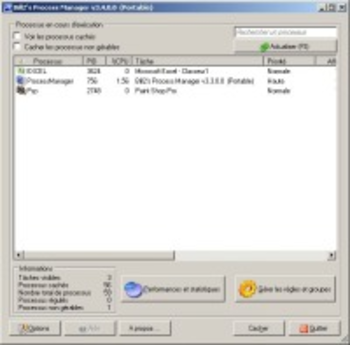 Bill2's Process Manager Portable screenshot 3