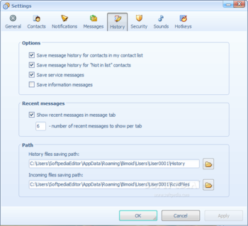 Bimoid Messenger screenshot 12