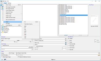 BIMP Batch Image Processor screenshot 2