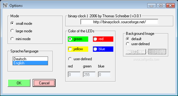 Binary Clock screenshot 2