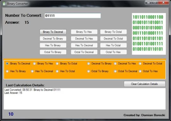 Binary Converter NET screenshot 3