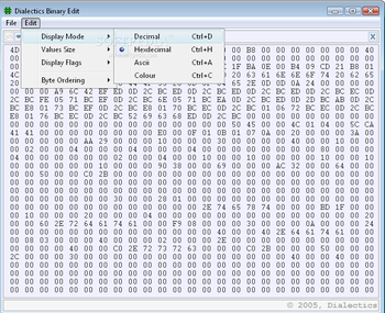 Binary Edit screenshot 2