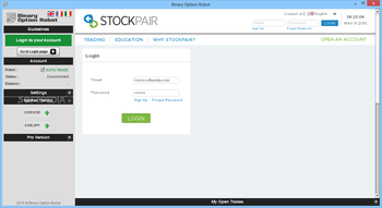 Binary Option Robot screenshot 4