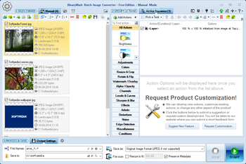 BinaryMark Batch Image Converter screenshot