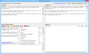 BinaryMark RegEx Edit screenshot 10
