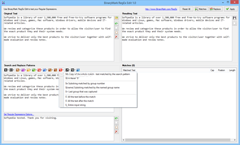 BinaryMark RegEx Edit screenshot 12
