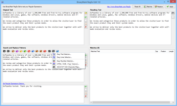 BinaryMark RegEx Edit screenshot 14