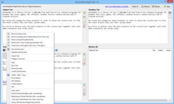 BinaryMark RegEx Edit screenshot 2