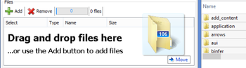 Binfer screenshot 2
