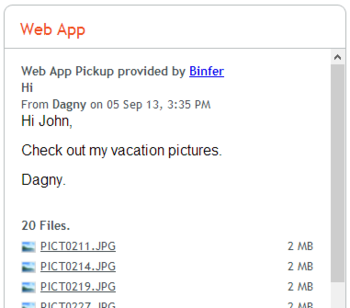 Binfer screenshot 4