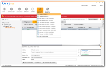 Bing Ads Editor screenshot 5