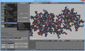 BioBlender screenshot 2