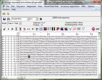 BioLign screenshot