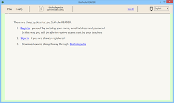 BioProfe READER screenshot