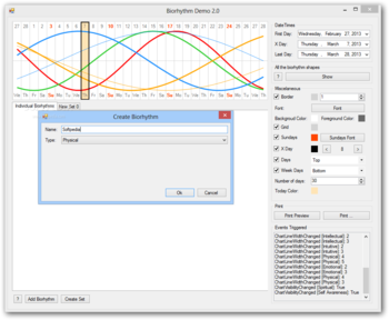 Biorhythm screenshot 3