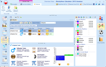 Biorhythms Calculator Amateur screenshot 4