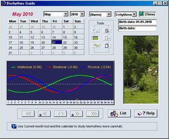 Biorhythms Guide screenshot 2
