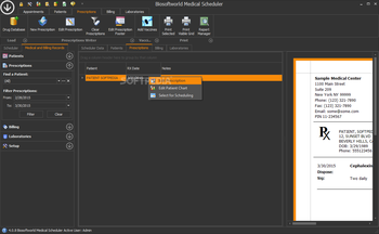 Biosoftworld Medical Scheduler screenshot 10